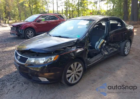 2010 Kia Forte Sx из США, поврежденный, VIN KNAFW4A30A5304200